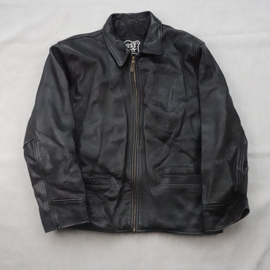 Vintage Leather Jacket - Size XL